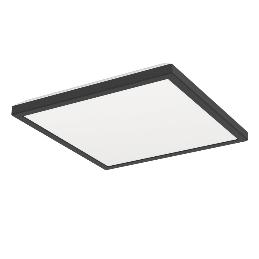 Eglo - LED RGBW Prigušiva stropna svjetiljka za kupaonicu LED/13,4W/230V 2700-6500K 29x29 cm IP44 crna
