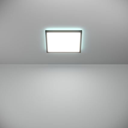 Eglo - LED RGBW Prigušiva stropna svjetiljka za kupaonicu LED/13,4W/230V 2700-6500K 29x29 cm IP44 crna