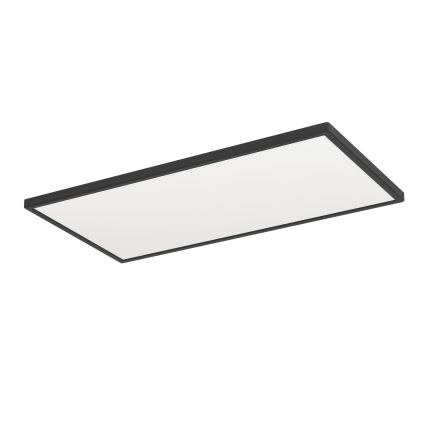 Eglo - LED RGBW Prigušiva stropna svjetiljka za kupaonicu LED/17,2W/230V 2700-6500K 30x57cm IP44 crna ZigBee