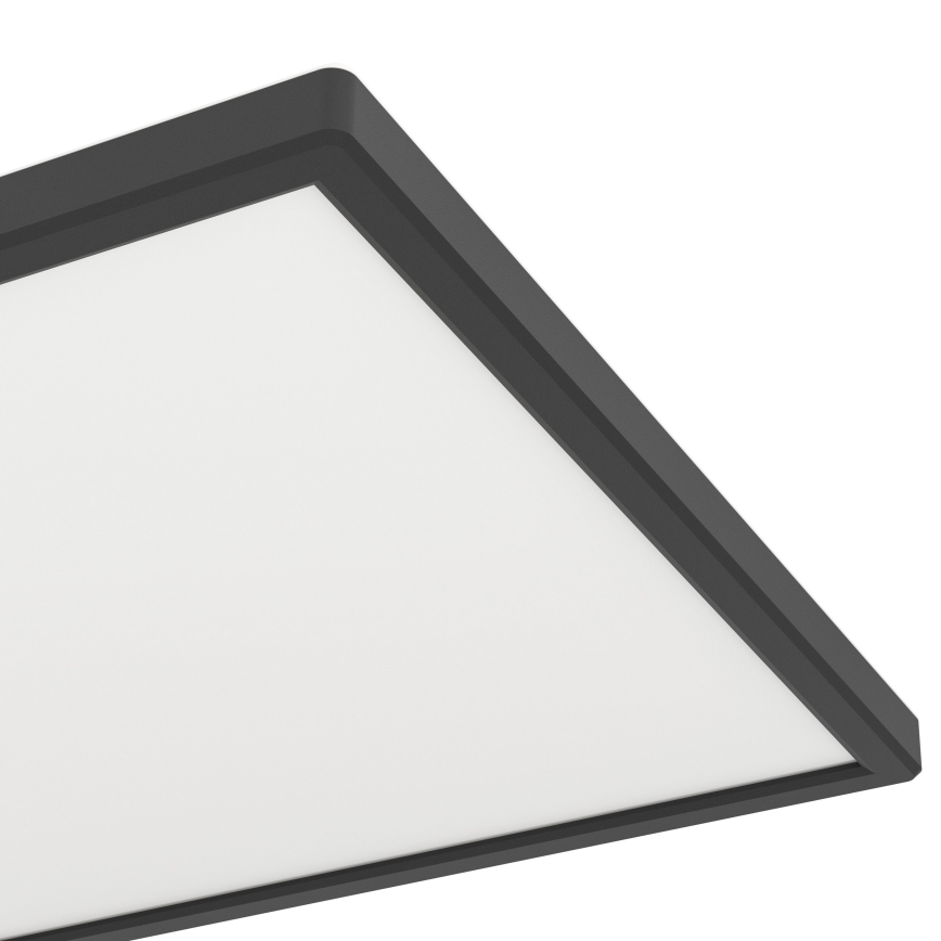 Eglo - LED RGBW Prigušiva stropna svjetiljka za kupaonicu LED/17,2W/230V 2700-6500K 30x57cm IP44 crna ZigBee
