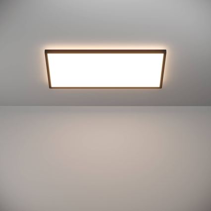 Eglo - LED RGBW Prigušiva stropna svjetiljka za kupaonicu LED/17,2W/230V 2700-6500K 30x57cm IP44 crna ZigBee