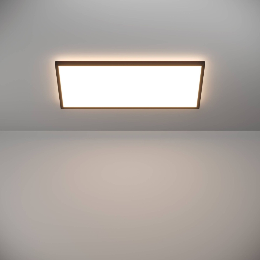 Eglo - LED RGBW Prigušiva stropna svjetiljka za kupaonicu LED/17,2W/230V 2700-6500K 30x57cm IP44 crna ZigBee