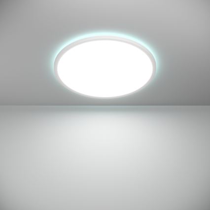 Eglo - LED RGBW Prigušiva stropna svjetiljka za kupaonicu LED/16,8W/230V 2700-6500K pr. 50 cm IP44 bijela ZigBee