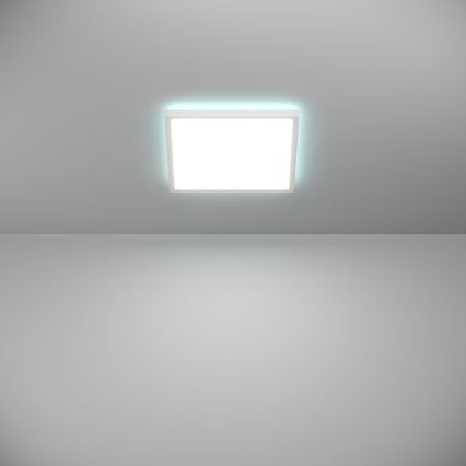 Eglo - LED RGBW Prigušiva stropna svjetiljka za kupaonicu LED/13,4W/230V 2700-6500K 29x29 cm IP44 bijela ZigBee