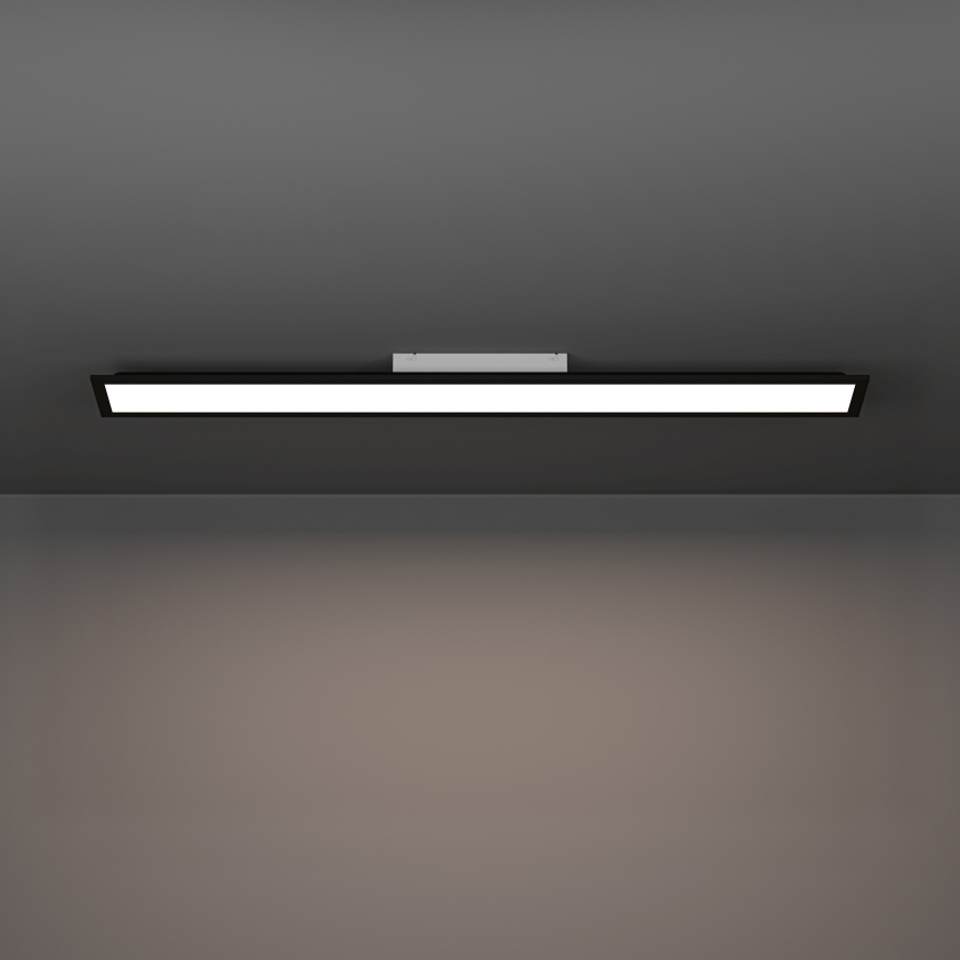 Eglo - LED površinski montirani panel LED/28W/230V 2700/4000/6500K 120x15 cm crni