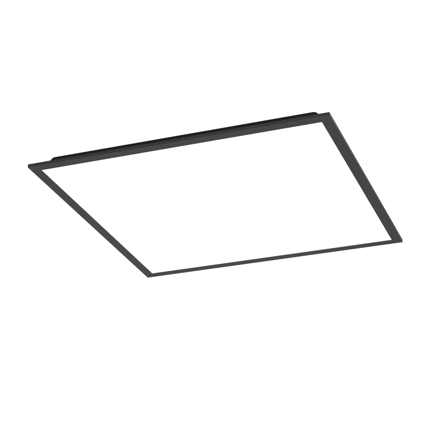Eglo - LED RGBW površinski montirani panel s mogućnošću prigušivanja LED/33W/230V 2700-6500K 60x60 cm crna