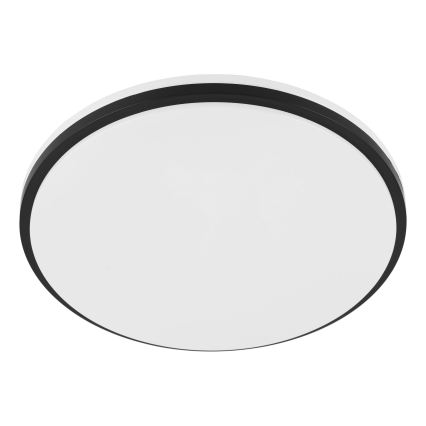 Eglo - LED stropno svjetlo za kupaonicu LED/18W/230V 3000/4000/6500K promjer 34 cm IP54 crno