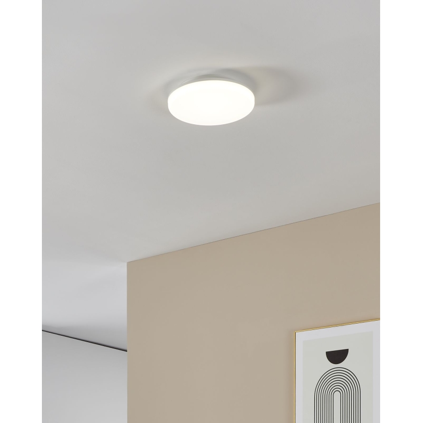 Eglo - LED stropno svjetlo za kupaonicu LED/16,5W/230V 2700/4000/6500K Ø 26 cm IP54 bijela