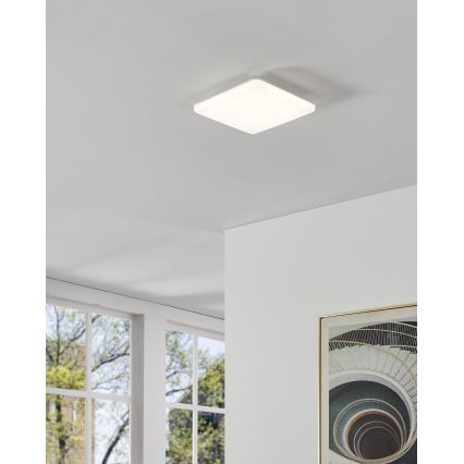 Eglo - LED stropna svjetiljka za kupaonicu LED/20W/230V 2700/4000/6500K 31x31 cm IP54 bijela
