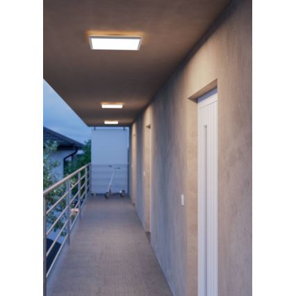 Eglo - LED stropno svjetlo za kupaonicu LED/20,2W/230V 39x39 cm IP54 bijela