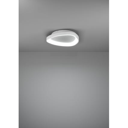 Eglo - LED Prigušiva stropna svjetiljka LED/12W/230V 2700-6500K bijela + daljinski upravljač