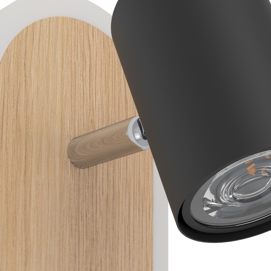 Eglo - LED zidna reflektorska svjetiljka LED/7W/230V smeđa/crna