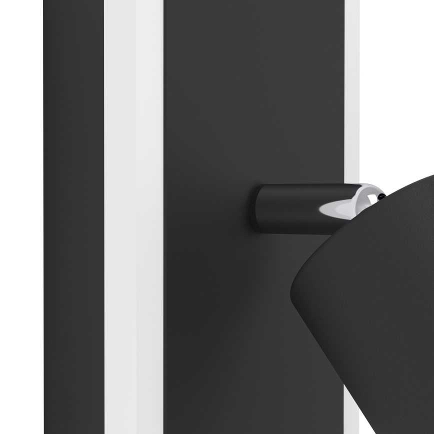 Eglo - LED zidna usmjerena svjetiljka LED/7W/230V crna