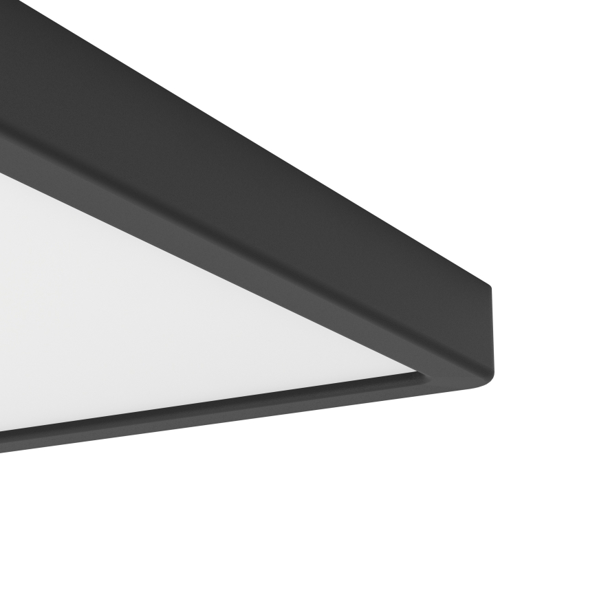 Eglo - LED RGBW kupaonsko stropno svjetlo s prigušivanjem LED/17,8W/230V 2700-6500K 39x39 cm IP44 crno