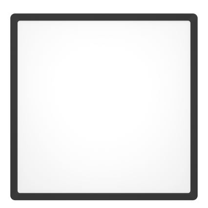 Eglo - LED RGBW kupaonsko stropno svjetlo s prigušivanjem LED/17,8W/230V 2700-6500K 39x39 cm IP44 crno