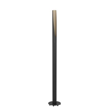 Eglo  - LED Podna lampa 1xGU10/4,5W/230V 3000K crna/smeđa