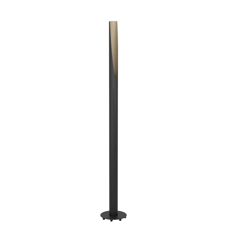 Eglo  - LED Podna lampa 1xGU10/4,5W/230V 3000K crna/smeđa