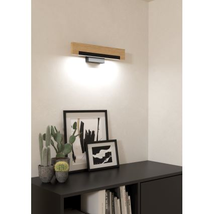 Eglo - LED Zidna svjetiljka LED/9,6W/230V 3000K crna/bež