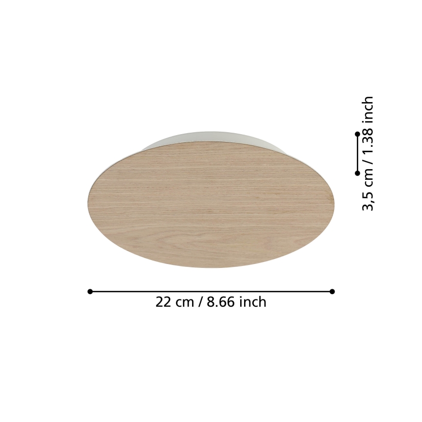 Eglo - LED Zidna svjetiljka LED/9,2W/230V 3000K bež