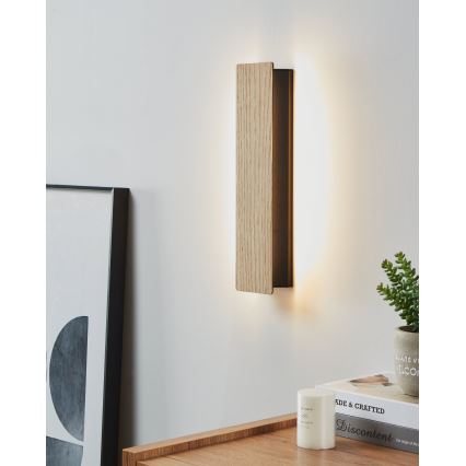 Eglo - LED Zidna svjetiljka LED/12W/230V 3000K smeđa
