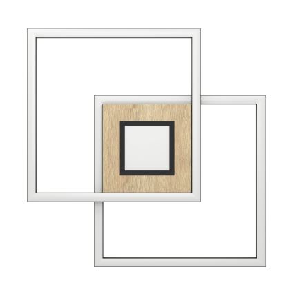 Eglo - LED Prigušiva stropna svjetiljka 2xLED/17W/230V +1xLED/4,2W 2700-6500K + daljinski upravljač