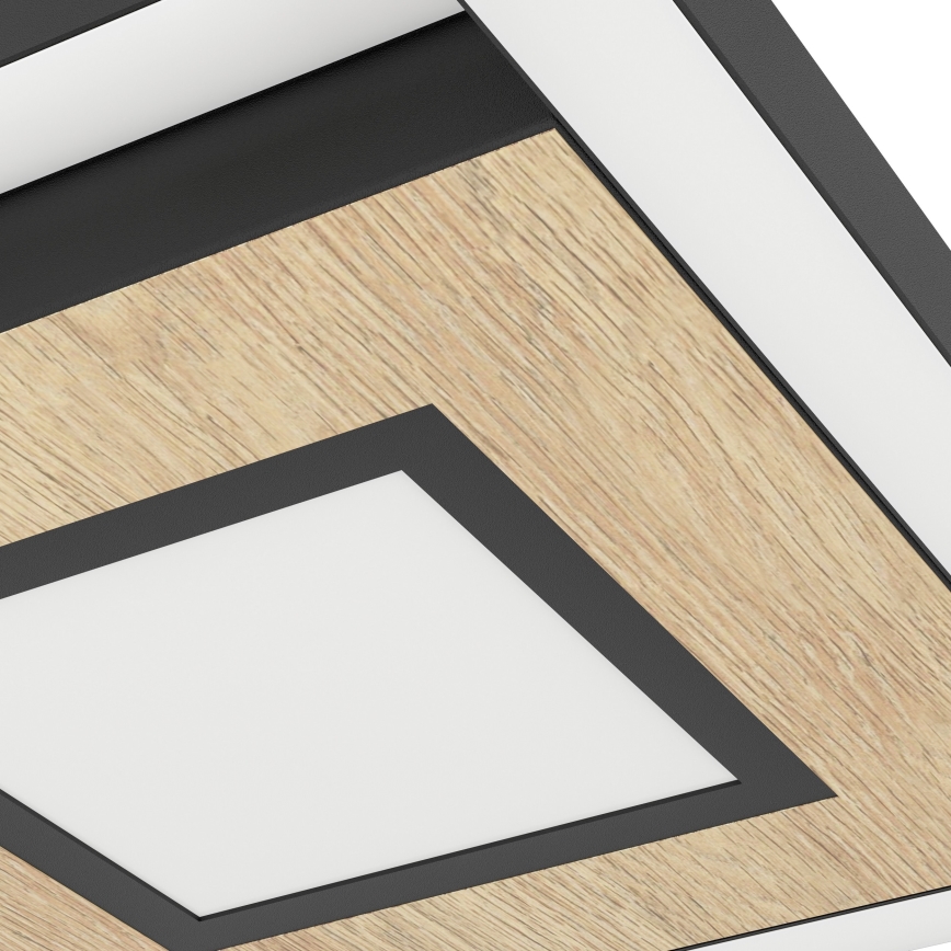 Eglo - LED Prigušiva stropna svjetiljka 2xLED/17W/230V +1xLED/4,2W 2700-6500K + daljinski upravljač