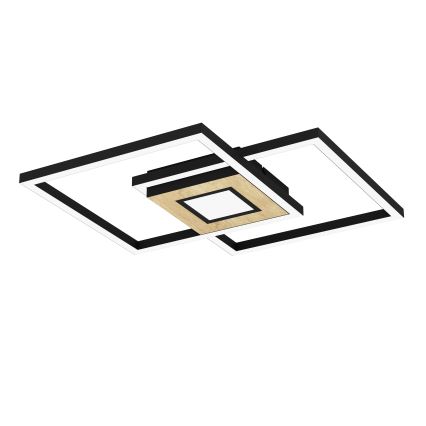 Eglo - prigušivo LED stropno svjetlo 2xLED/17W/230V +LED/4,2W 2700-6500K + daljinski upravljač