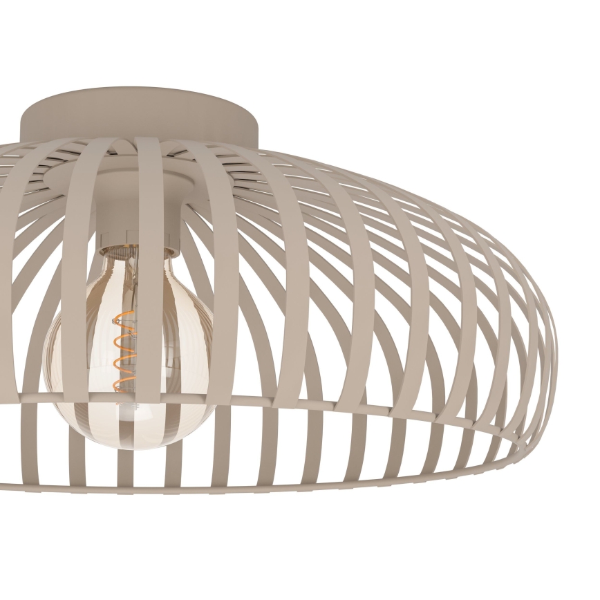 Eglo - Stropna svjetiljka 1xE27/40W/230V, promjer 43 cm, pješčana