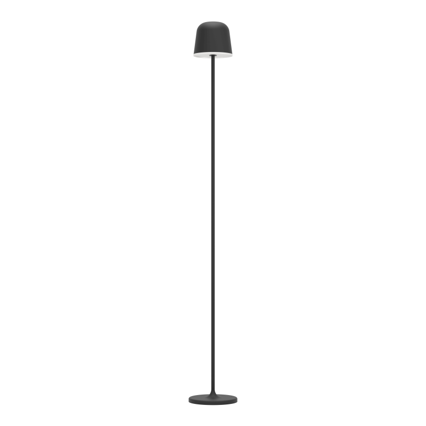 Eglo - LED Prigušiva vanjska punjiva podna lampa LED/4,3W/5V 2400/3000/4000K IP54 crna
