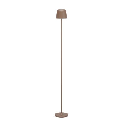 Eglo - LED Prigušiva vanjska punjiva podna lampa LED/4,3W/230V 2400/3000/4000K IP54 smeđa