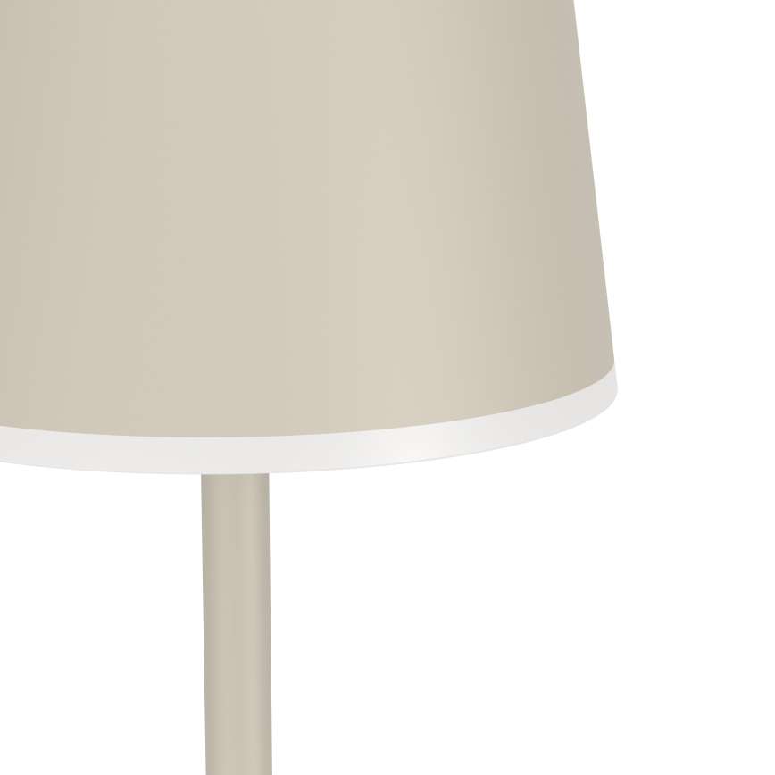 Eglo - LED Prigušiva vanjska punjiva lampa LED/4,3W/5V 2400/3000/4000K IP54 krem