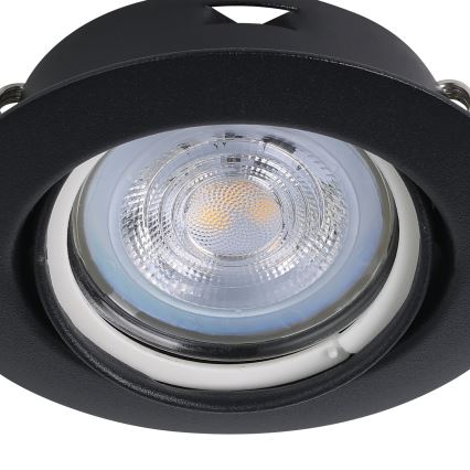 Eglo - SET 3x LED Ugradbena svjetiljka 1xGU10/4W/230V crna