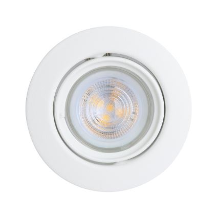 Eglo - SET 3x LED Ugradbena svjetiljka 1xGU10/4W/230V bijela