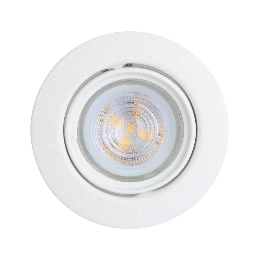 Eglo - SET 3x LED Ugradbena svjetiljka 1xGU10/4W/230V bijela