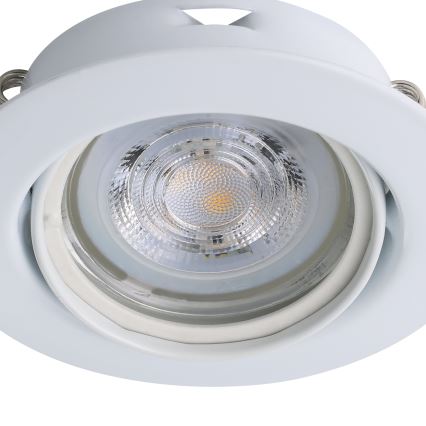 Eglo - SET 3x LED Ugradbena svjetiljka 1xGU10/4W/230V bijela