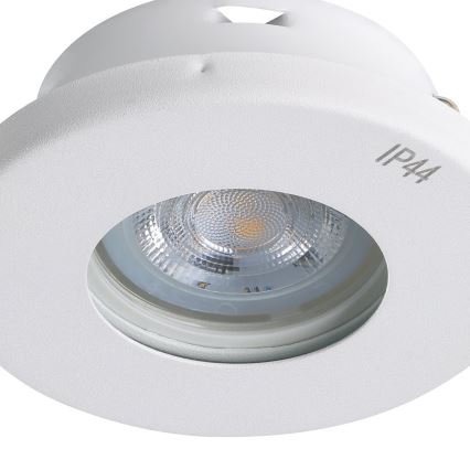 Eglo - SET 3xLED Ugradbena svjetiljka za kupaonicu 1xGU10/4W/230V IP44 bijela