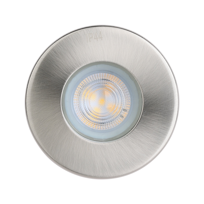 Eglo - SET 3xLED Ugradbena svjetiljka za kupaonicu 1xGU10/4W/230V IP44 mat krom