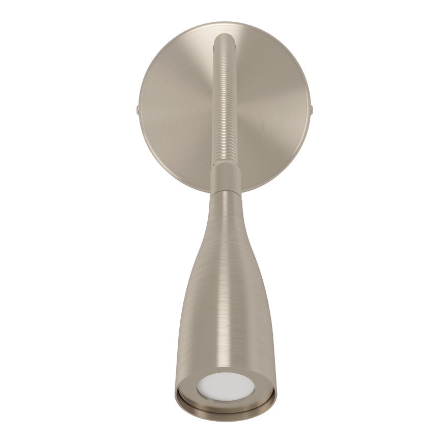 Eglo - LED fleksibilna zidna svjetiljka s USB LED/3,8W/230V matni krom