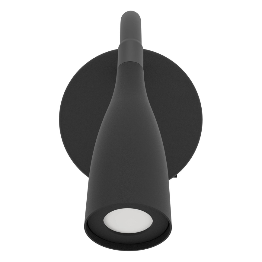 Eglo - fleksibilna zidna LED svjetiljka LED/3,8W/230V crna