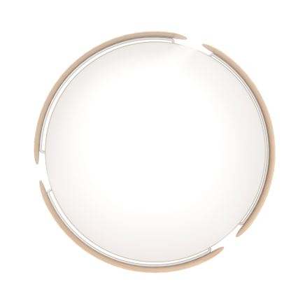 Eglo - LED stropna svjetiljka LED/20W/230V Ø 37 cm bež