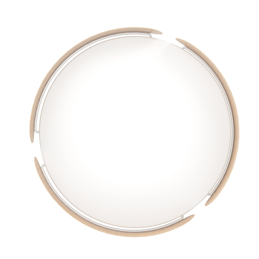 Eglo - LED stropna svjetiljka LED/20W/230V Ø 37 cm bež