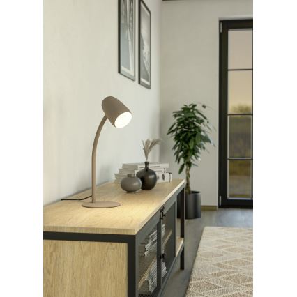 Eglo - Stolna lampa 1xE14/18W/230V krem