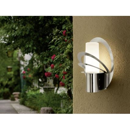 EGLO 90183 - Vanjska zidna svjetiljka AVELLINO 1xE27/60W bijela IP54