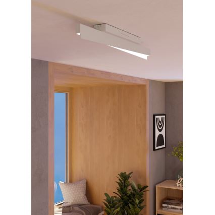 Eglo - LED RGBW prigušivo stropno svjetlo LED/13W/230V 2700-6500K siva