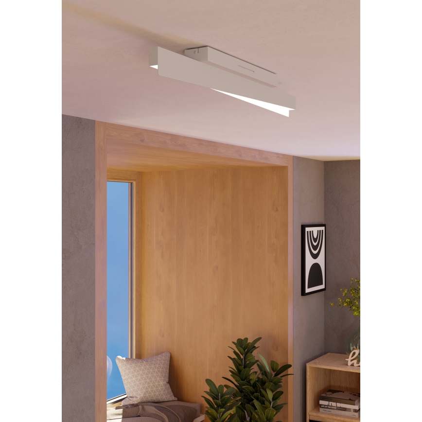 Eglo - LED RGBW prigušivo stropno svjetlo LED/13W/230V 2700-6500K siva