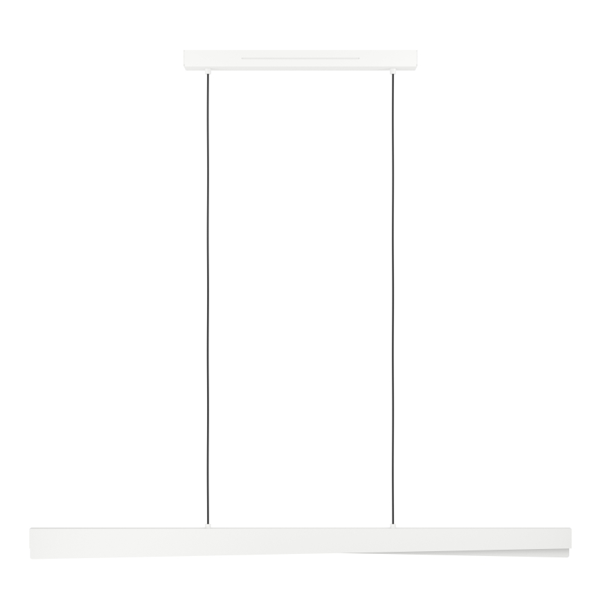 Eglo - LED RGBW viseći luster na sajli s mogućnošću prigušivanja LED/19W/230V 2700-6500K siva