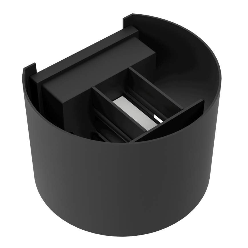 Eglo - LED vanjska zidna svjetiljka 2xLED/2,8W/230V IP54 crna