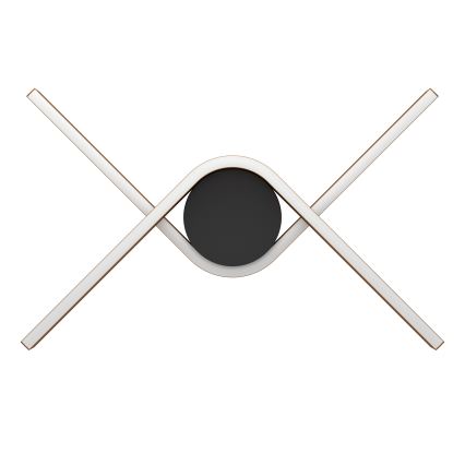 Eglo - LED RGBW stropna svjetiljka s mogućnošću prigušivanja 2xLED/18W/230V bakrena/crna