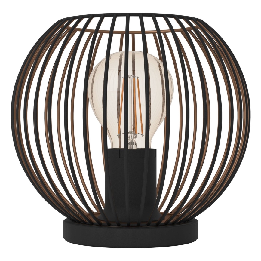 Eglo - Stolna svjetiljka 1xE27/60W/230V crna