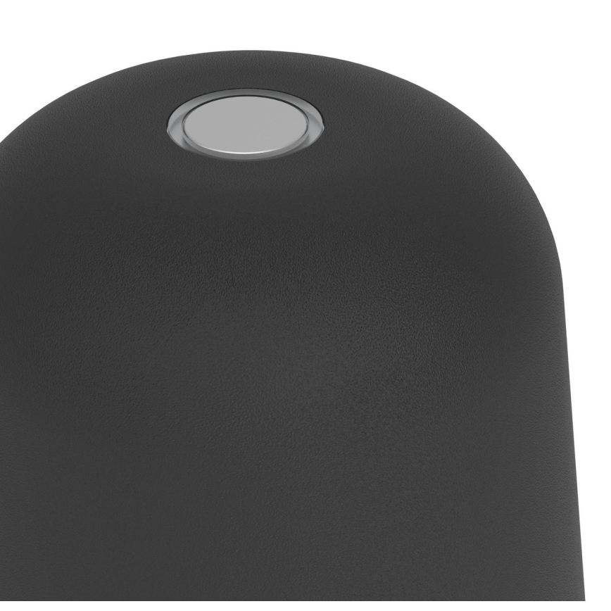 Eglo - LED vanjska stolna svjetiljka s dodirnim upravljanjem i prigušivanjem, punjiva, LED/1,8W/5V 2500/3000/4000K 2500 mAh IP54 crna